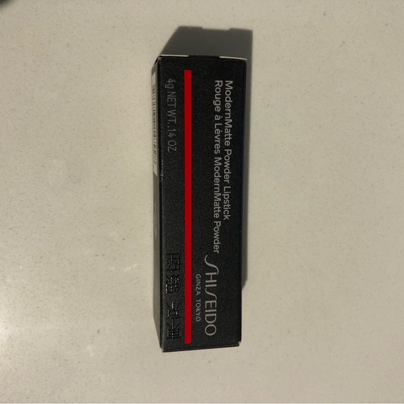 NEW Shiseido Modern Matte Powder Lipstick - 516 Exotic Red - Picture 3 of 4